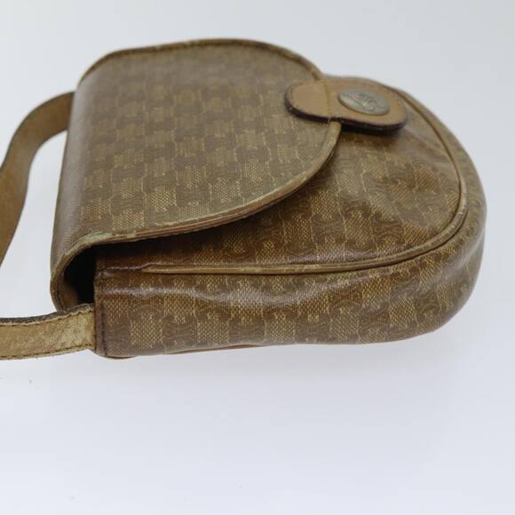 CELINE Macadam Canvas Shoulder Bag Pvc Beige - Picture 5 of 12